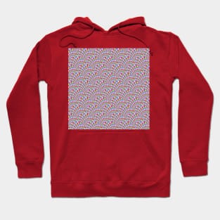 Retro Colorful Scales Hoodie